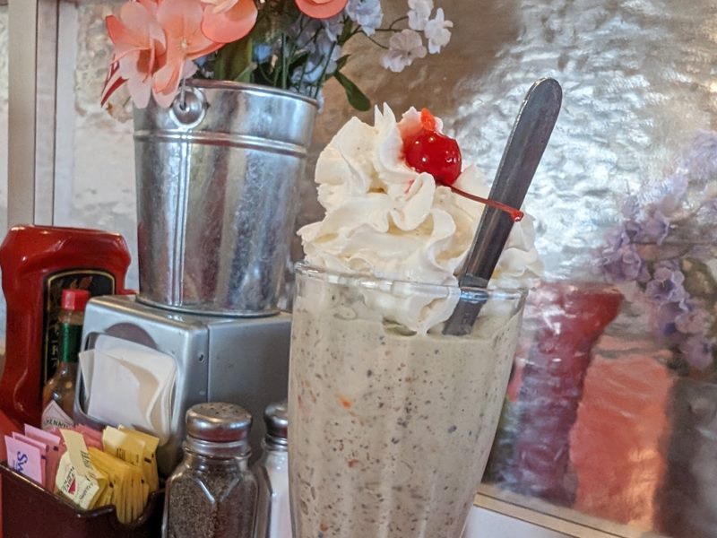 Nelda's Diner interior